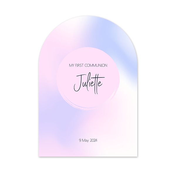 Single Card arched 10 x 14,3 cm