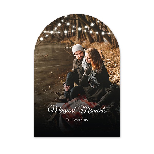 Single Card arched 10 x 14,3 cm Single Card arched 10 x 14,3 cm