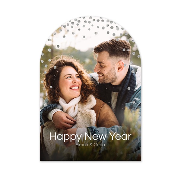 Faire-part arche 10 x 14,3 cm