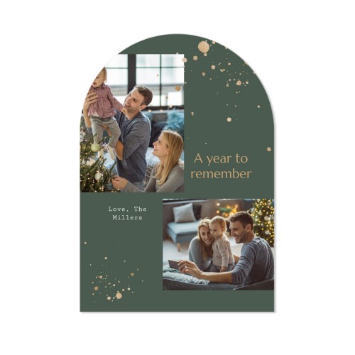 Enkle Fotokort bue 10 x 14,3 cm Enkle Fotokort bue 10 x 14,3 cm