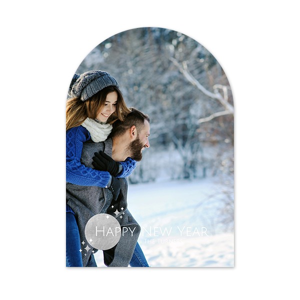 Enkle Fotokort bue 10 x 14,3 cm