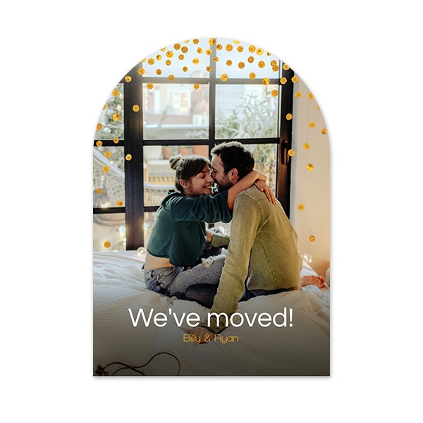 Grusskarte mit Bogen 10 x 14,3 cm Grusskarte mit Bogen 10 x 14,3 cm