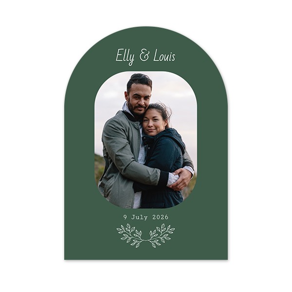 Faire-part arche 10 x 14,3 cm Faire-part arche 10 x 14,3 cm