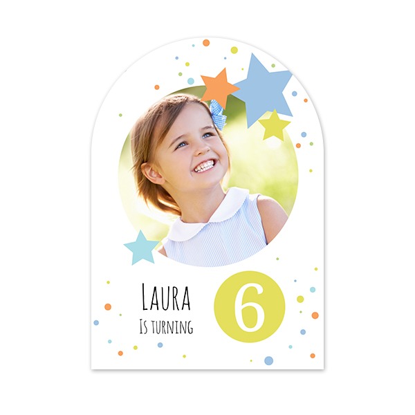 Single Card arched 10 x 14,3 cm