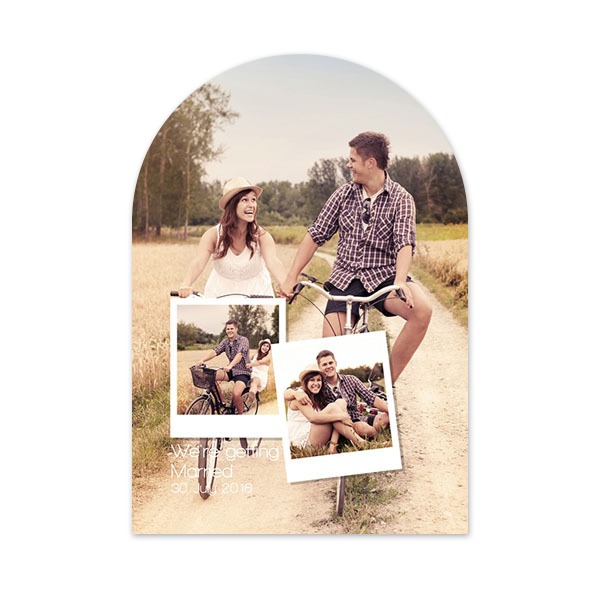 Faire-part arche 10 x 14,3 cm Faire-part arche 10 x 14,3 cm