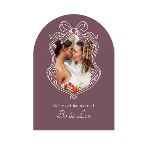 Single Card arched 10 x 14,3 cm Single Card arched 10 x 14,3 cm