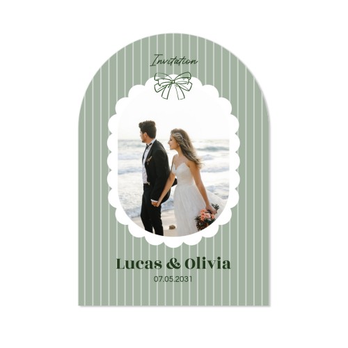 Single Card arched 10 x 14,3 cm