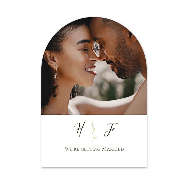 Single Card arched 10 x 14,3 cm