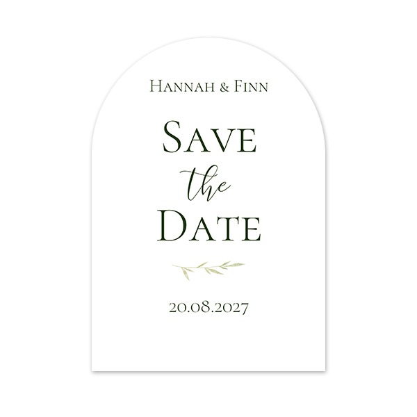 Single Card arched 10 x 14,3 cm Single Card arched 10 x 14,3 cm