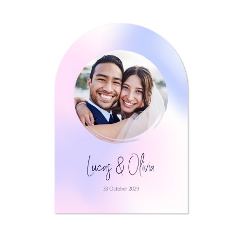 Single Card arched 10 x 14,3 cm Single Card arched 10 x 14,3 cm
