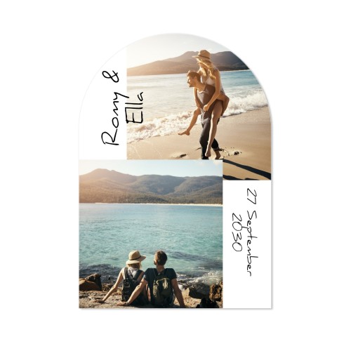 Single Card arched 10 x 14,3 cm