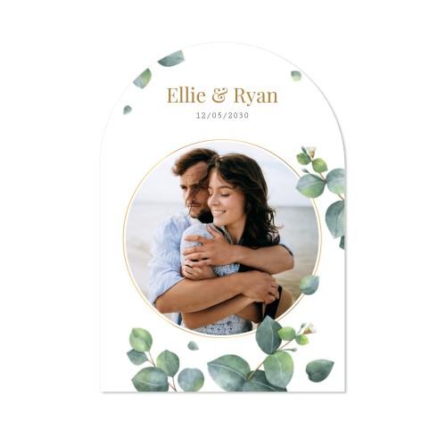Single Card arched 10 x 14,3 cm