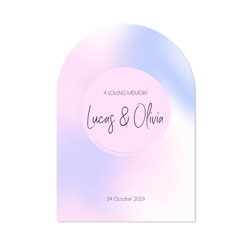 Single Card arched 10 x 14,3 cm