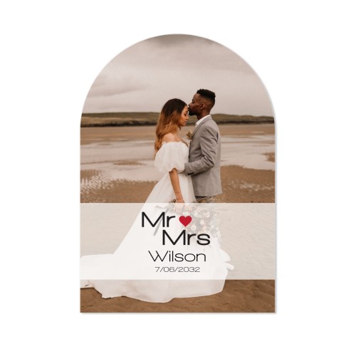 Single Card arched 10 x 14,3 cm