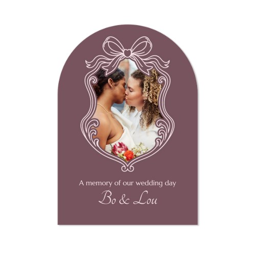 Single Card arched 10 x 14,3 cm Single Card arched 10 x 14,3 cm