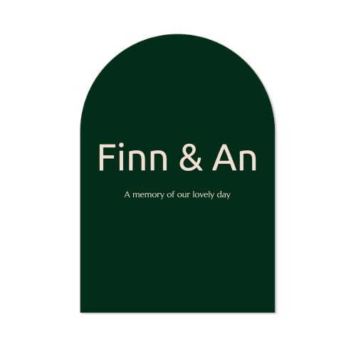 Single Card arched 10 x 14,3 cm Single Card arched 10 x 14,3 cm