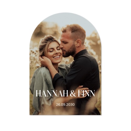 Elegant Text Full Photo