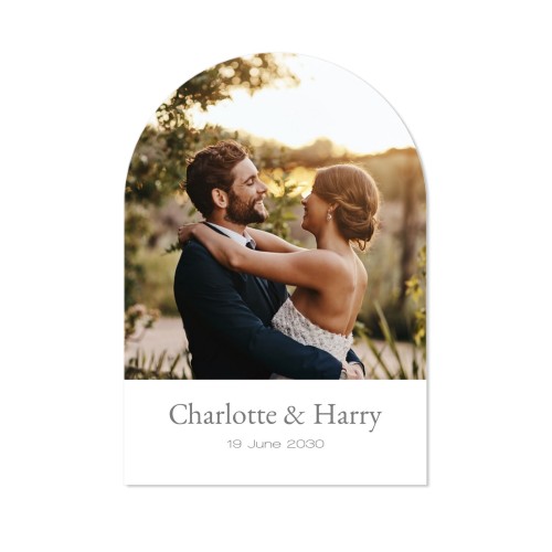 Single Card arched 10 x 14,3 cm Single Card arched 10 x 14,3 cm