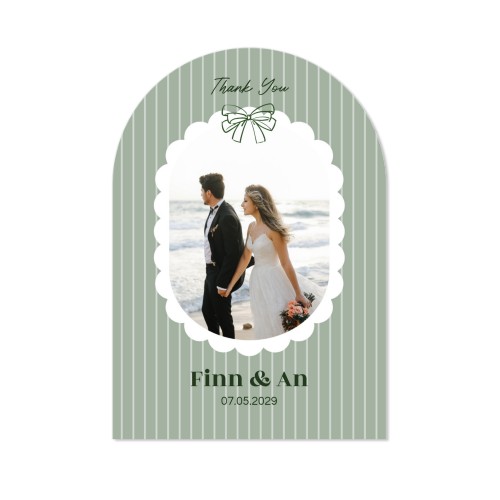 Single Card arched 10 x 14,3 cm