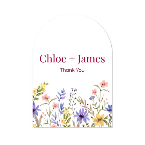 Faire-part arche 10 x 14,3 cm