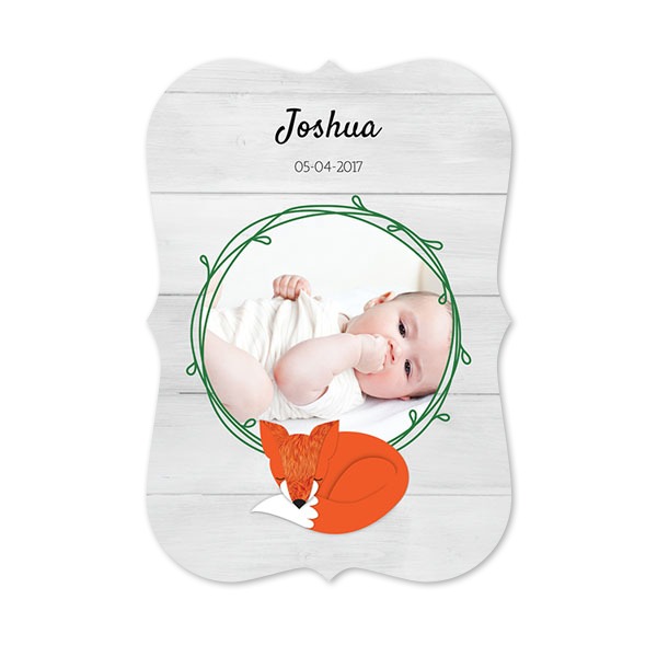 Single Card with brackets Portrait 10 x 14,3 cm