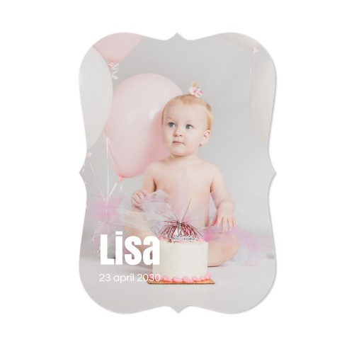 Single Card with brackets Portrait 10 x 14,3 cm