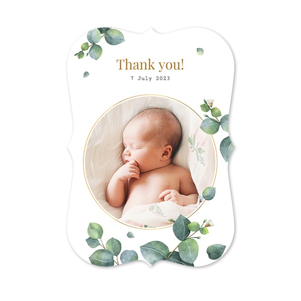 Single Card with brackets Portrait 10 x 14,3 cm