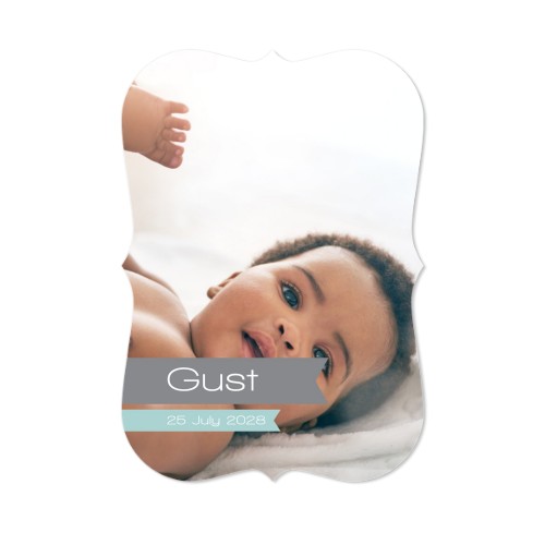 Grusskarte mit Klammer-Rahmen Hochformat 10 x 14,3 cm