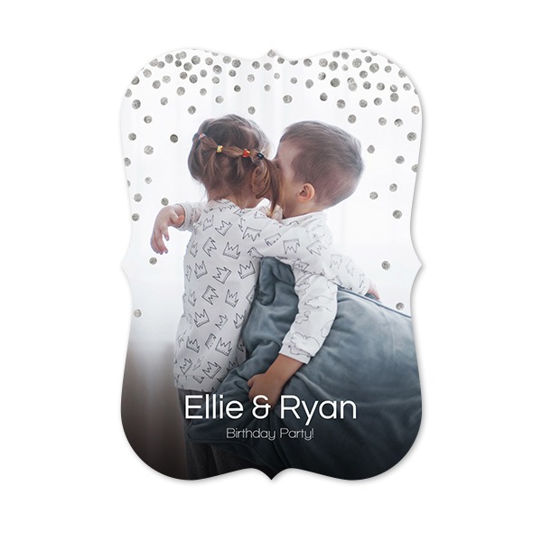 Single Card with brackets Portrait 10 x 14,3 cm