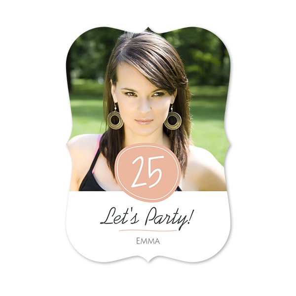 Faire-part 1 Accolades portrait 10 x 14,3 cm