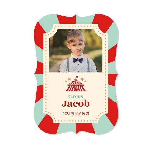 Single Card with brackets Portrait 10 x 14,3 cm