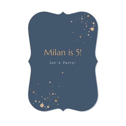 Enkle Fotokort spidse kanter Portræt 10 x 14,3 cm