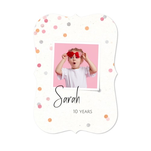 Single Card with brackets Portrait 10 x 14,3 cm