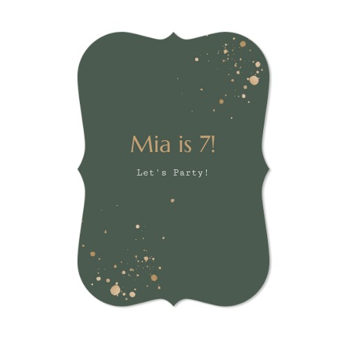 Enkla Fotokort med spetskant Stående 10 x 14,3 cm