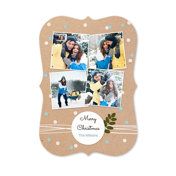 Single Card with brackets Portrait 10 x 14,3 cm