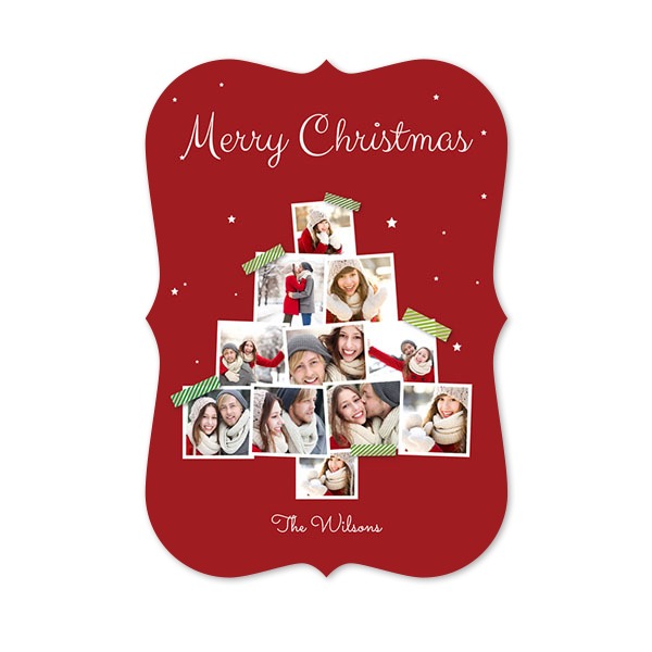 Single Card with brackets Portrait 10 x 14,3 cm