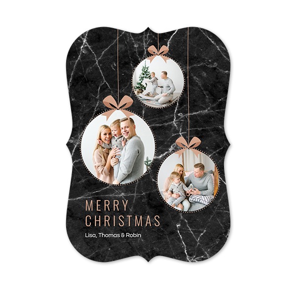 Single Card with brackets Portrait 10 x 14,3 cm