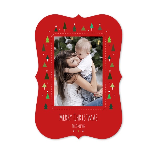 Enkla Fotokort med spetskant StÄende 10 x 14,3 cm Enkla Fotokort med spetskant StÄende 10 x 14,3 cm