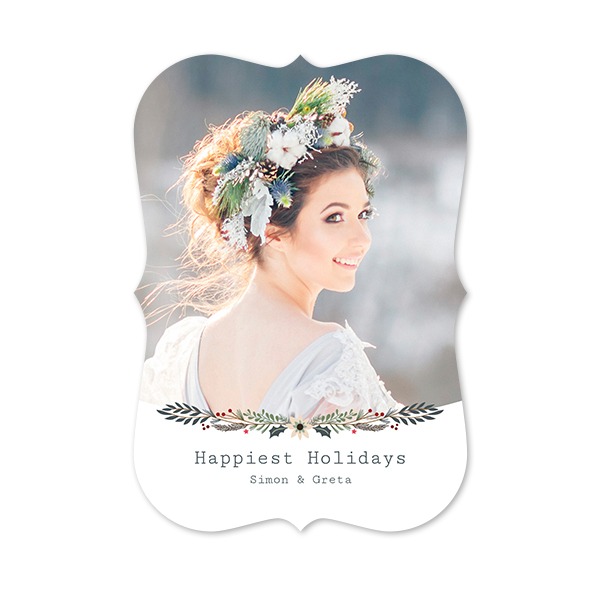 Klassiset kuvakortit aaltoreunoilla Pysty 10 x 14,3 cm