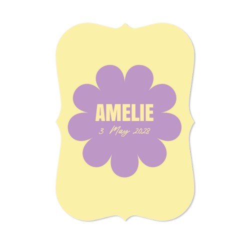 Single Card with brackets Portrait 10 x 14,3 cm