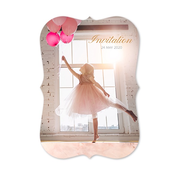 Single Card with brackets Portrait 10 x 14,3 cm Single Card with brackets Portrait 10 x 14,3 cm