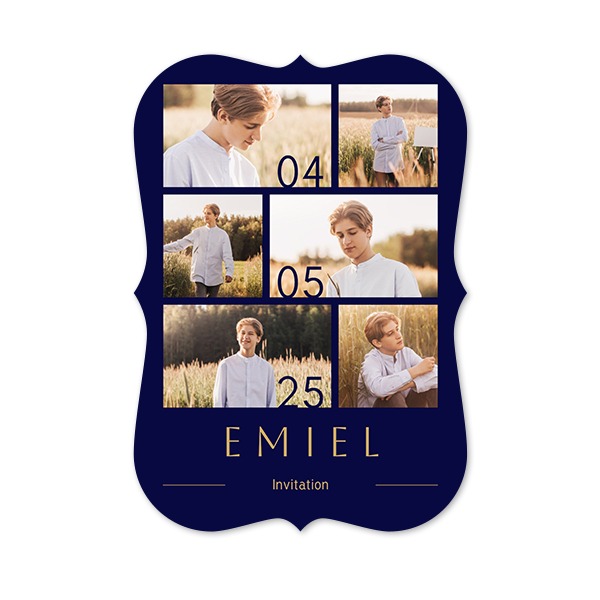 Single Card with brackets Portrait 10 x 14,3 cm Single Card with brackets Portrait 10 x 14,3 cm