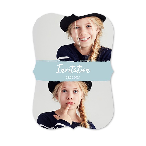 Single Card with brackets Portrait 10 x 14,3 cm Single Card with brackets Portrait 10 x 14,3 cm