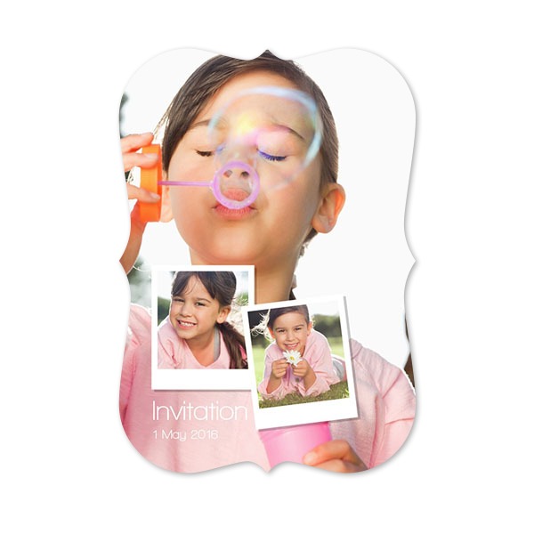 Single Card with brackets Portrait 10 x 14,3 cm