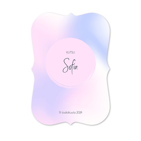 Klassiset kuvakortit aaltoreunoilla Pysty 10 x 14,3 cm