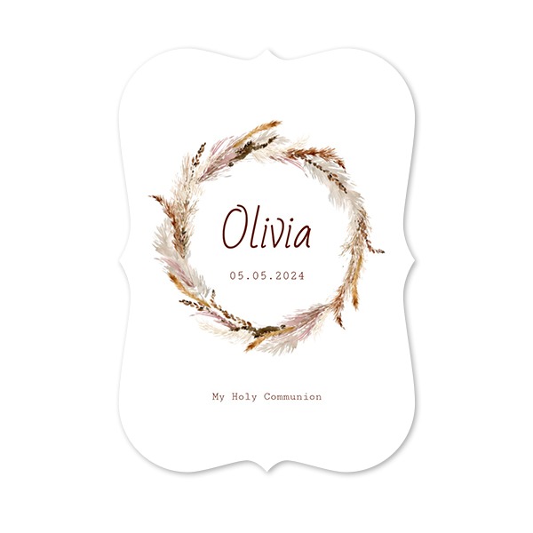 Single Card with brackets Portrait 10 x 14,3 cm Single Card with brackets Portrait 10 x 14,3 cm