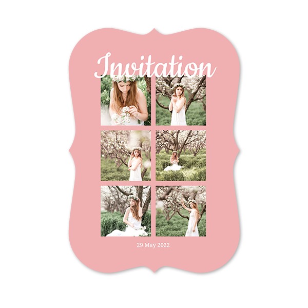 Single Card with brackets Portrait 10 x 14,3 cm Single Card with brackets Portrait 10 x 14,3 cm