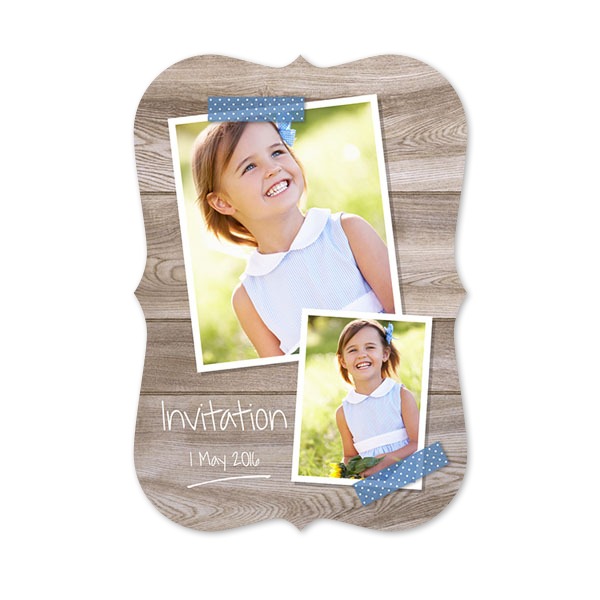 Faire-part 1 Accolades portrait 10 x 14,3 cm