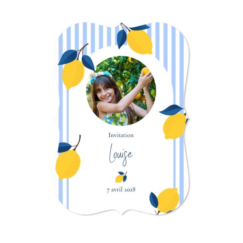 Faire-part 1 Accolades portrait 10 x 14,3 cm