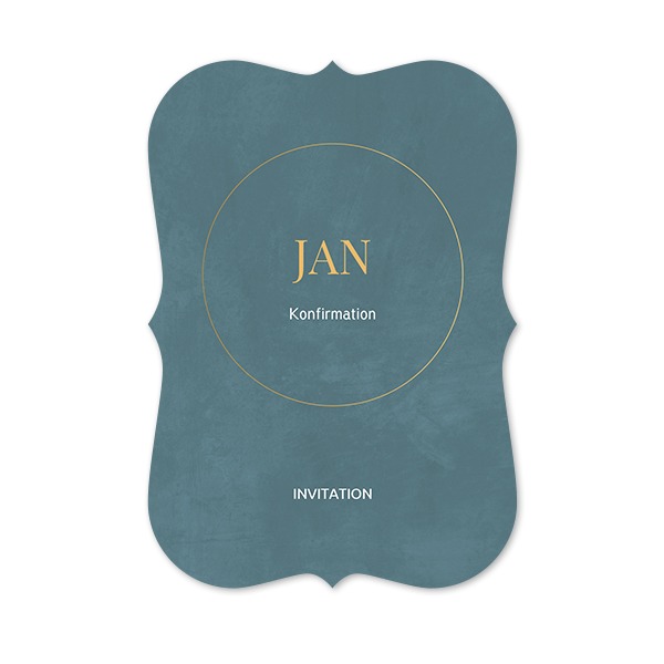 Enkle Fotokort spidse kanter Portræt 10 x 14,3 cm